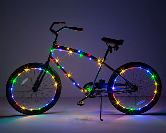 Rainbow Bike Lights-Combo