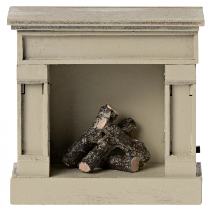 Off White Fireplace