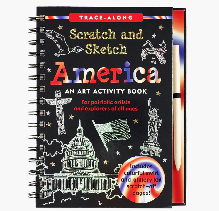 America-Scratch & Sketch