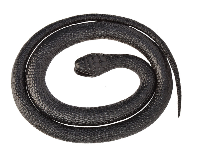 Rubber Snake-Black Mamba Sm