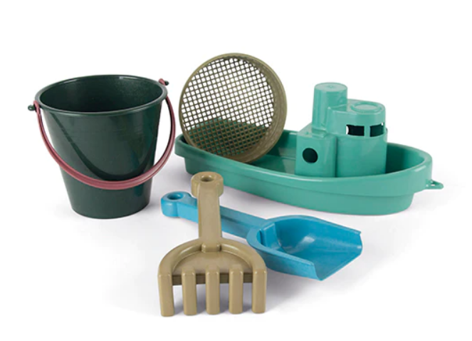 Blue Marine Boat & Sand Set (5pc)