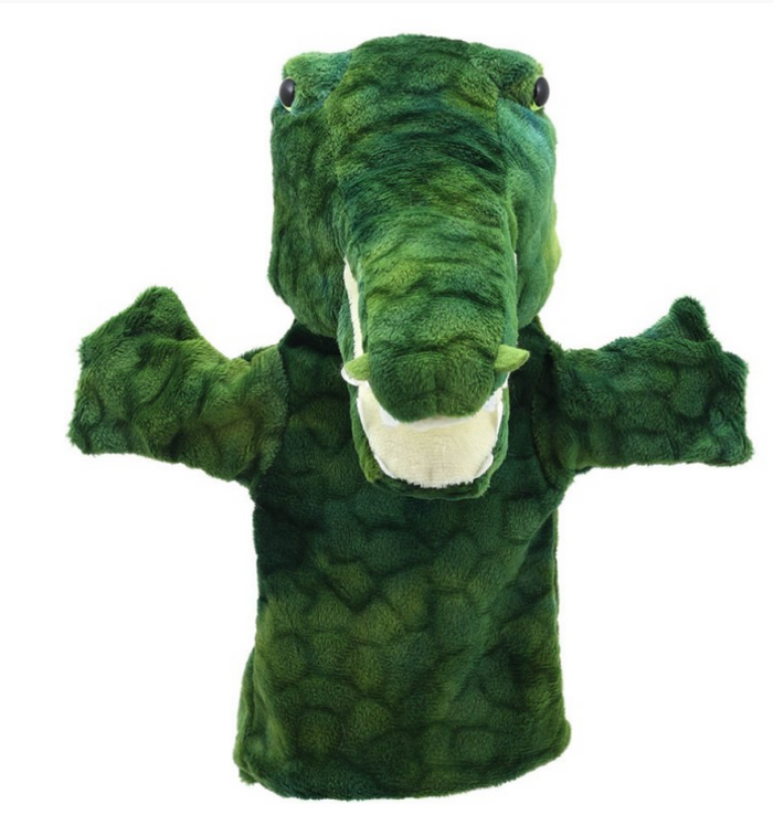 Crocodile-Animal Puppet Buddies