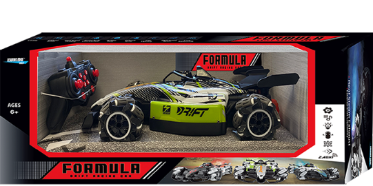 Formula Drift Racing Car w/Smoke & Sound