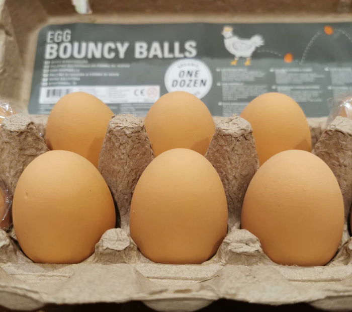 Egg Bouncy Balls