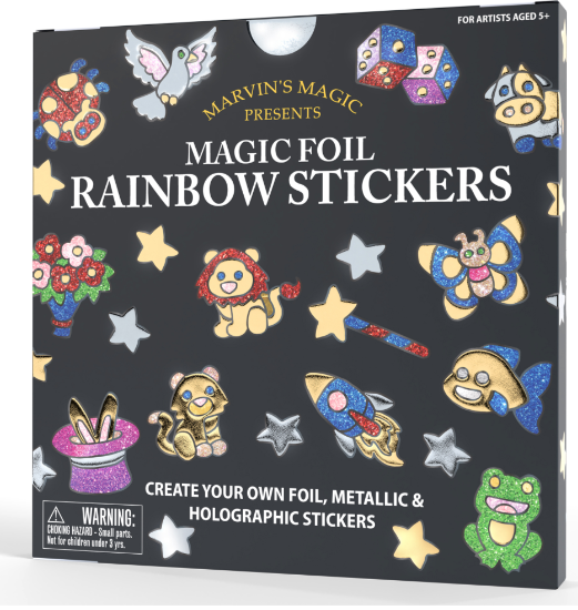 Magic Foil Rainbow Stickers