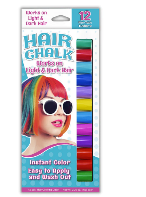 Hair Chalk 12 Color Set