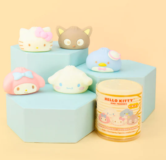 Hello Kitty Steam Bun-Sanrio Capsule Squishy (Series 3)