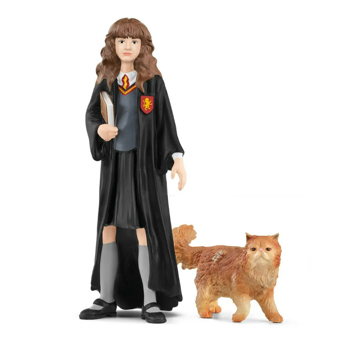Hermione and Crookshanks