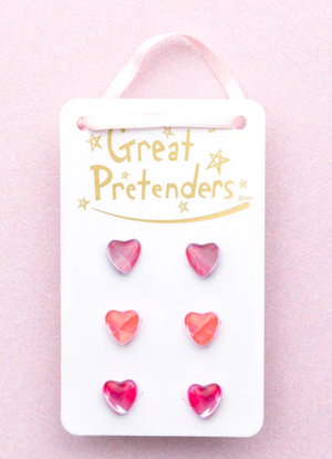 Holo Heart Studded ER 4