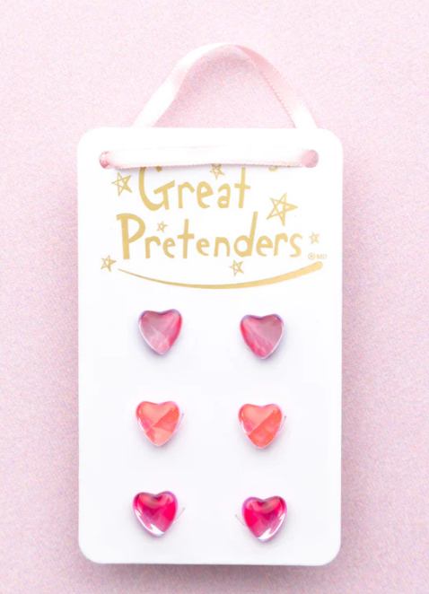 Holo Heart Studded ER 4