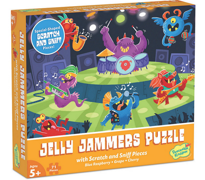 SCRATCH AND SNIFF PUZZLE: JELLY JAMMERS