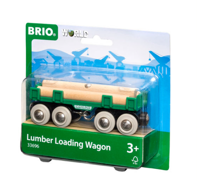 Lumber Loading Wagon