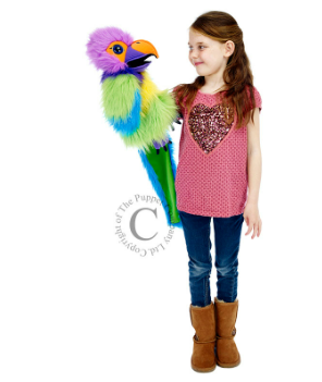 Plum-Headed Parakeet-LGE Birds Puppet