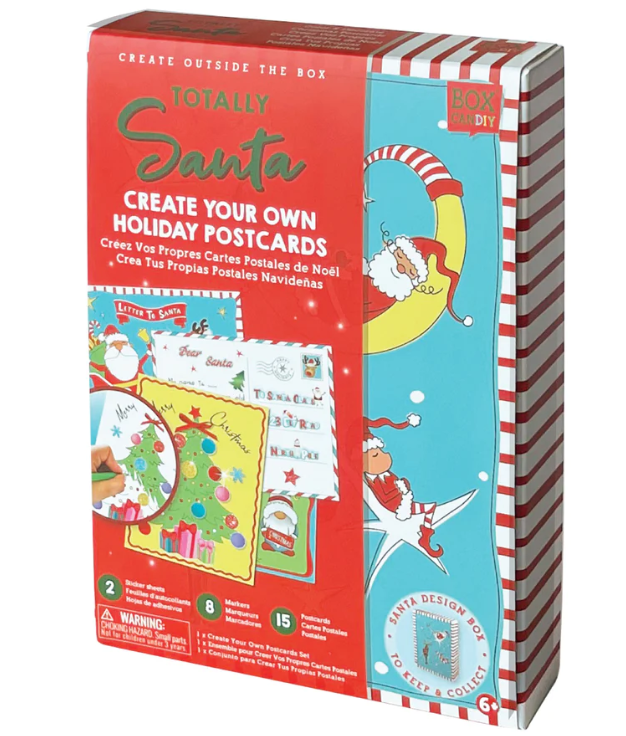 Totally Santa: Create Your Own Holiday Postcards