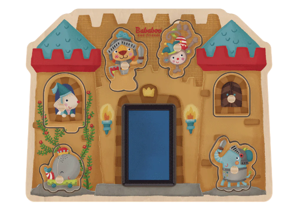 Bababoo's Castle stamp game puzzle