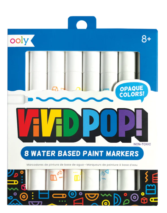 Vivid Pop! Water-Based Paint Markers