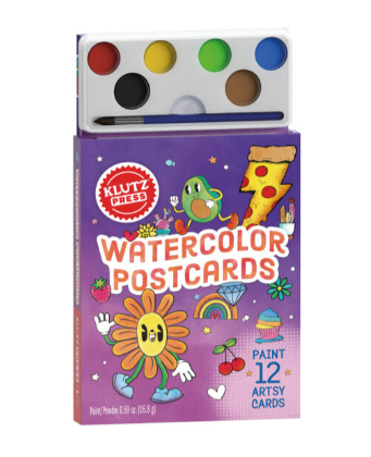 Watercolor Postcards-Klutz Press