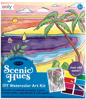 Ocean Paradise-DIY Watercolor Art Kit