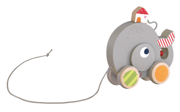 Whale Wilma Pull Along Toy