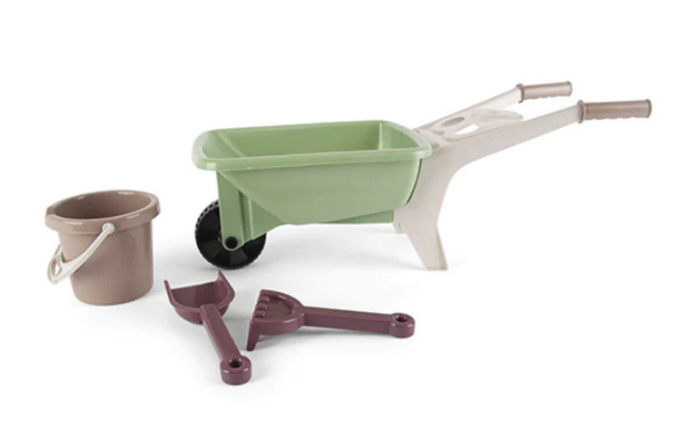 Green Garden Wheelbarrow Set (4pc)