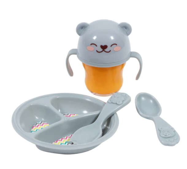 Zig Zag Rainbow Magic Sippy Set