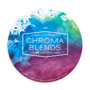Chromablends Circular Watercolor Pad