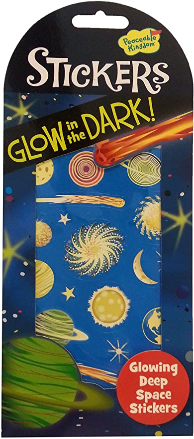 Glowing Space Stickers