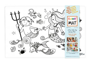 Unicorn and Mermaid Funny Mat Set