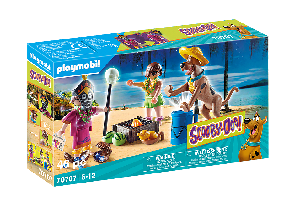 Playmobil Scooby Doo with Witch Doctor Villa Villekulla Toys