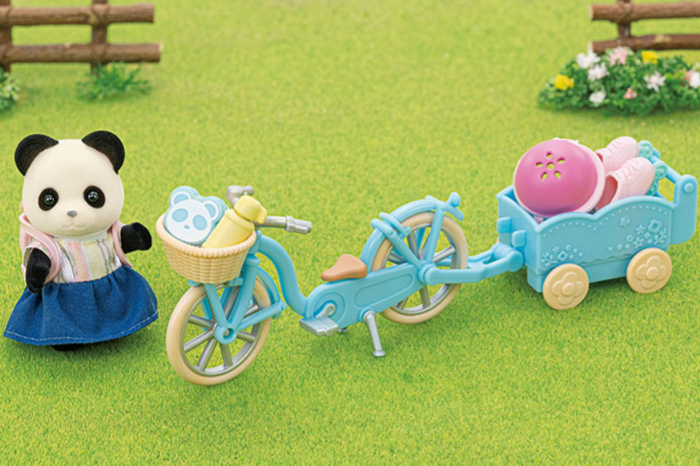 Cycle & Skate Set-Panda Girl-Calico Critters