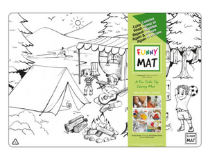 Campground Funny Mat