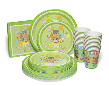 Bimi Boo Disposable Dinner Ware Set