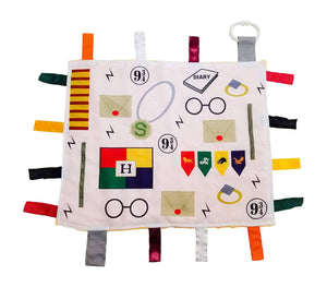 Wizard Taggy Comfort Blanket Learning Lovey