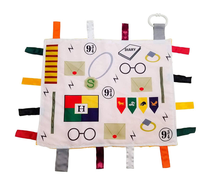 Wizard Taggy Comfort Blanket Learning Lovey