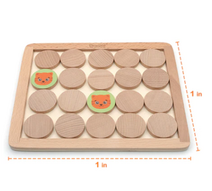 Wooden Memory Matching Game