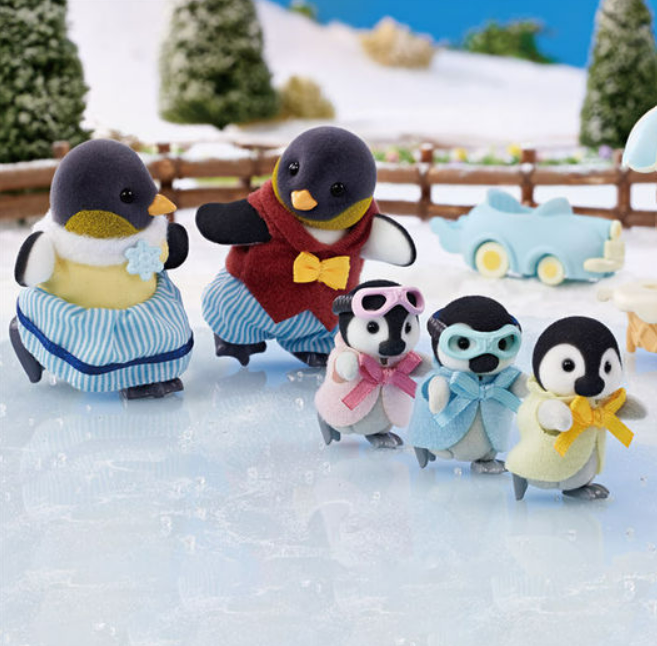 Calico Critter Penguin Family