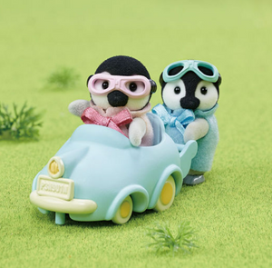 Calico Critter Penguin Babies Ride n' Play