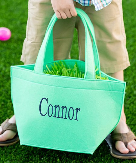 Mint Felt Basket